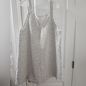 Plaid Overall Dress Size 12(XL)